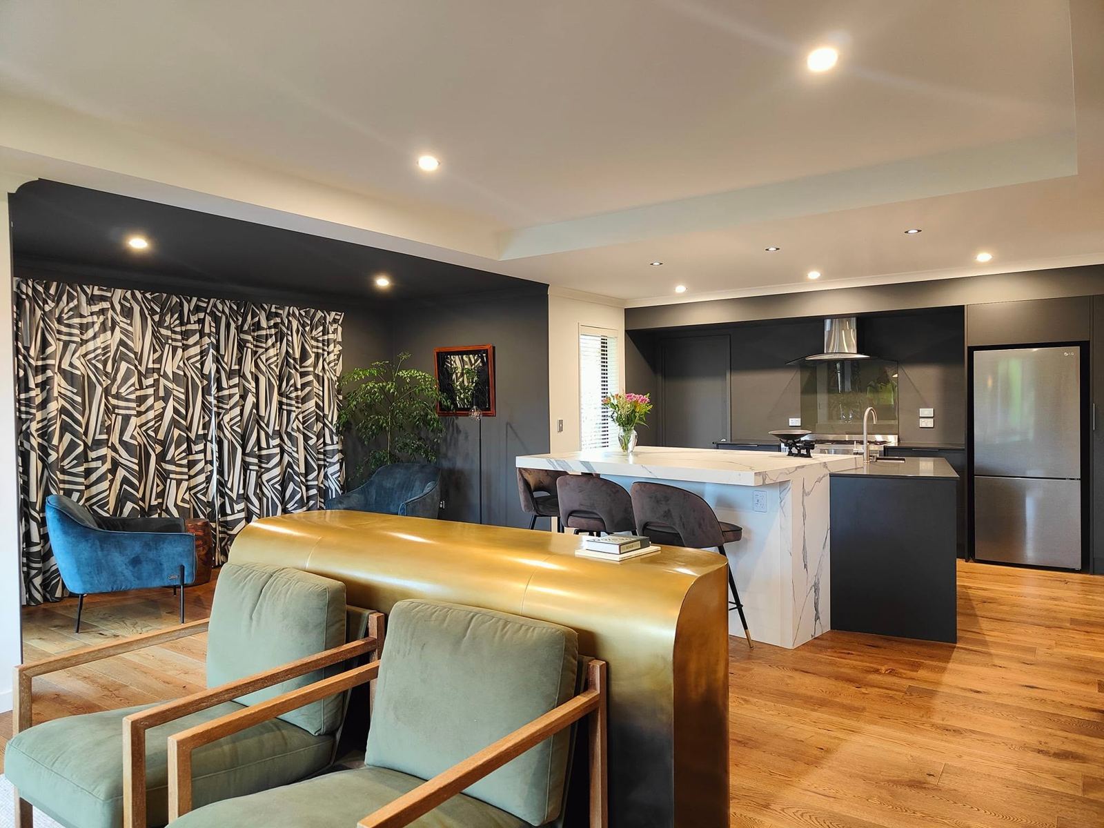 Charcoal interior painting, Darfield